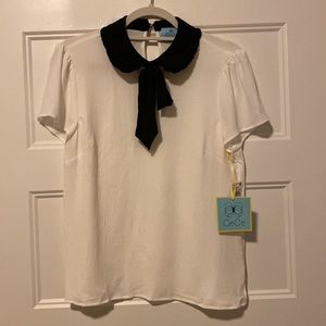 CeCe Blouse with Necktie